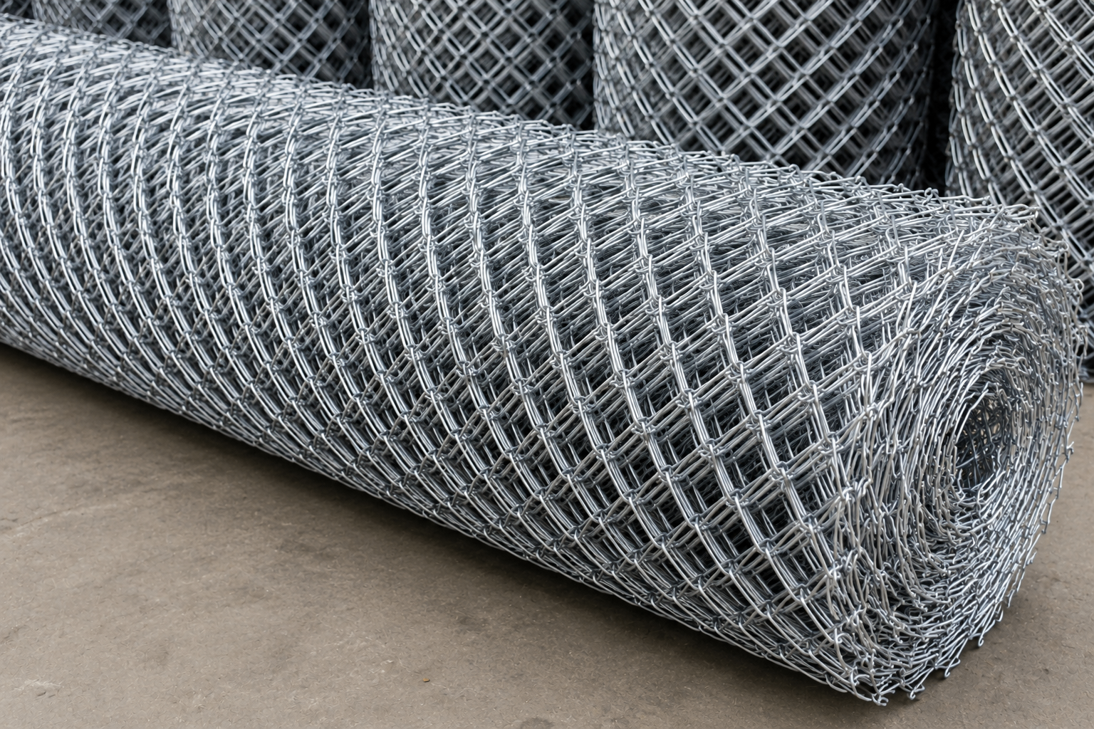 Galvanized Chain Link Mesh manufactured by Omnia Steels